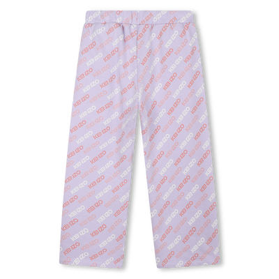 Fleece jogging bottoms KENZO KIDS GIRL