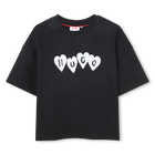 Short-sleeved t-shirt, BLACK, hi-res