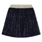 Pleated sequinned skirt BILLIEBLUSH 
                    GIRL