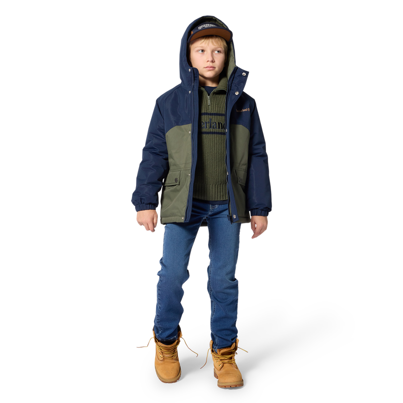 Hooded parka TIMBERLAND 
                        BOY