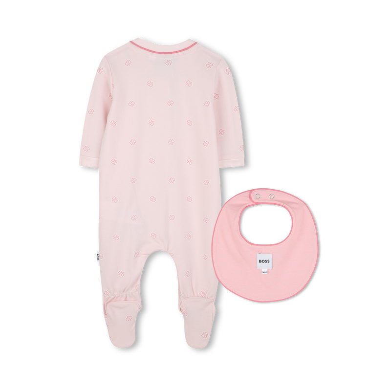 Pyjamas and bib set BOSS 
                        GIRL