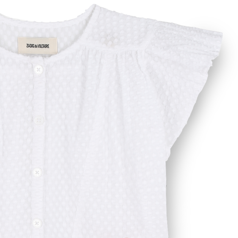 SHORT-SLEEVED BLOUSE ZADIG & VOLTAIRE 
                        GIRL