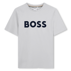Short-sleeved t-shirt, CHINE GREY, hi-res