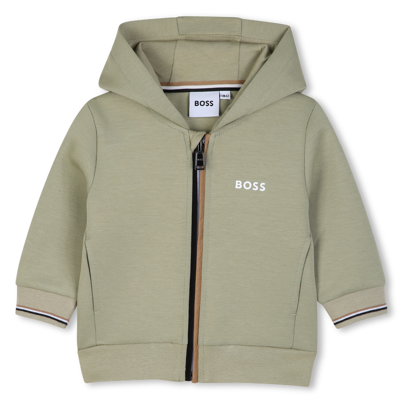 Hooded cardigan BOSS 
                        BOY
