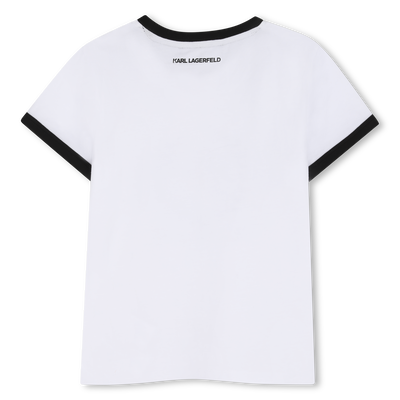 SHORT SLEEVE T-SHIRT KARL LAGERFELD KIDS GIRL
