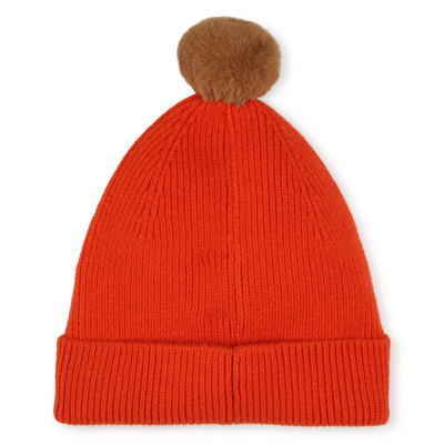 Knitted pompom hat TIMBERLAND BOY