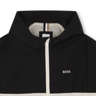 Two-tone hooded windbreaker BOSS 
                    BOY