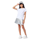 Adjustable cap with badge KARL LAGERFELD KIDS 
                    GIRL