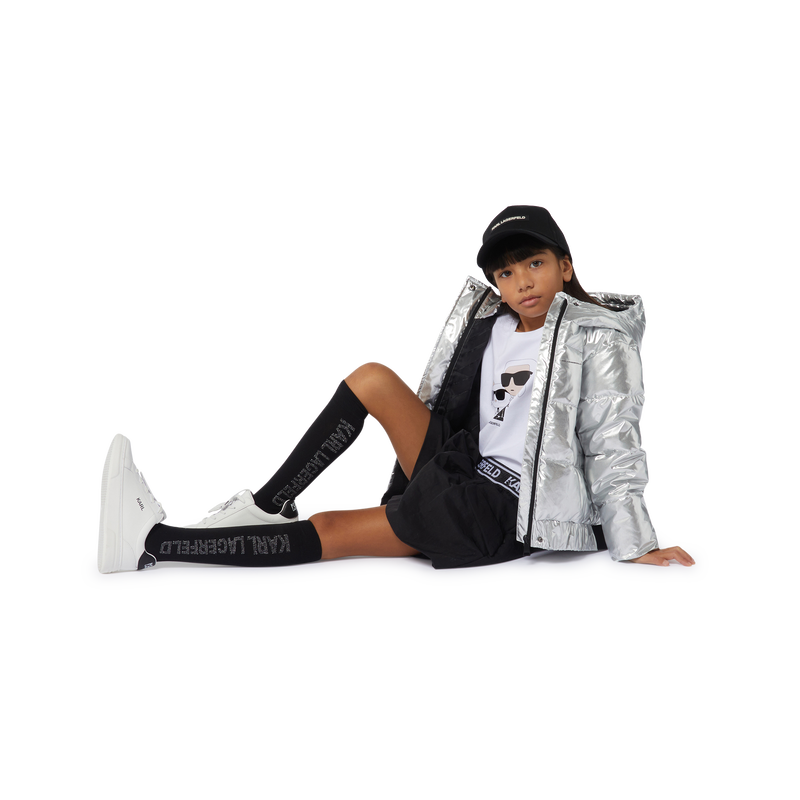 T-shirt with print KARL LAGERFELD KIDS 
                        GIRL