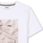 Short-sleeved cotton T-shirt BOSS 
                    BOY