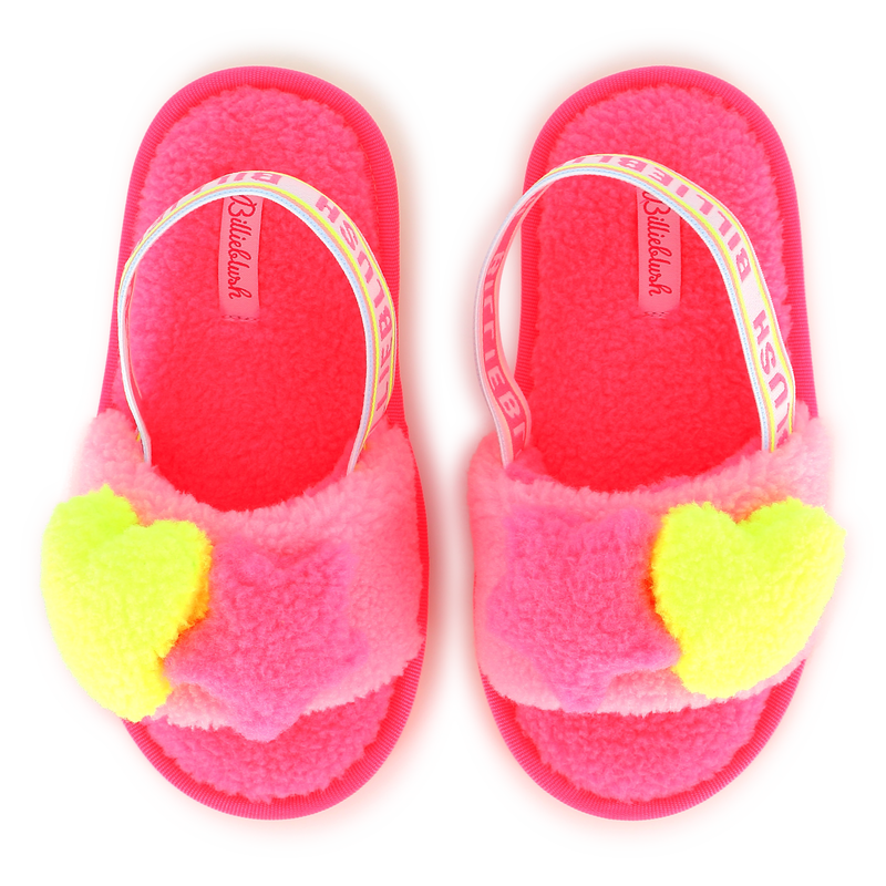 Fluffy fleece slippers BILLIEBLUSH 
                        GIRL