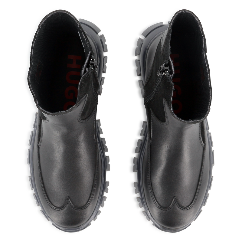 Ankle boots with zip closure HUGO 
                        GIRL