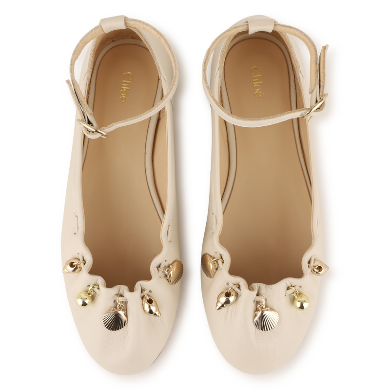 BALLERINAS WITH ANKLE STRAPS CHLOE 
                        GIRL