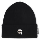 Knitted beanie KARL LAGERFELD KIDS 
                    BOY